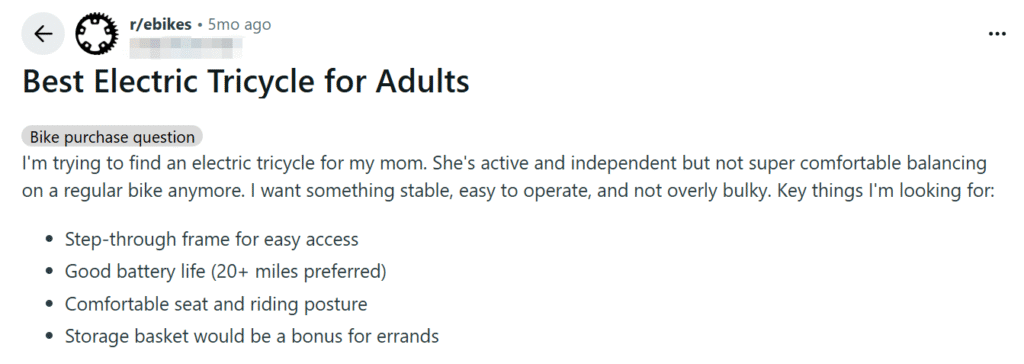 Best Electric Tricycle for Adults