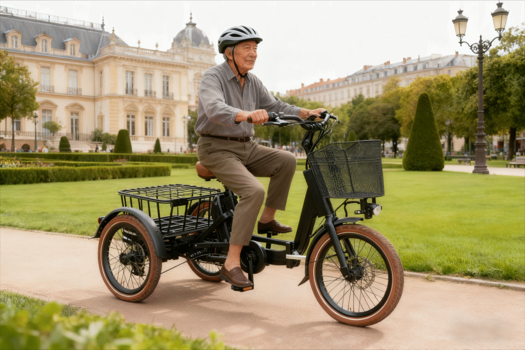 Electric tricycle bikes