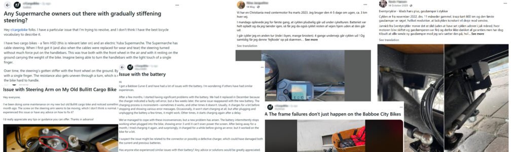 Danske kundeanmeldelser af ladcykel