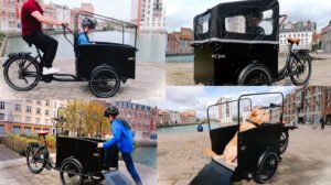 three wheel cargo bike