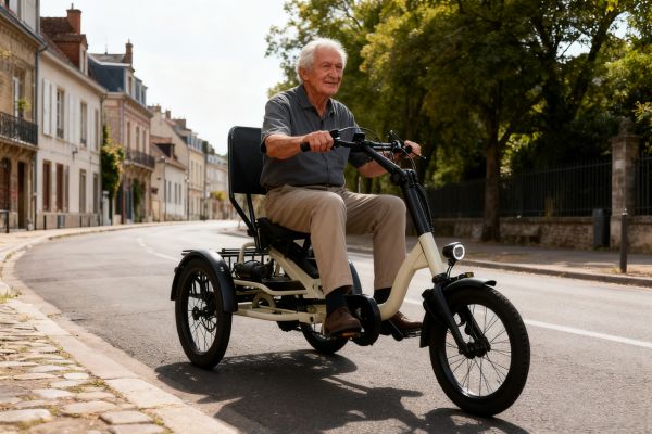 Recumbent E-Trike for Seniors