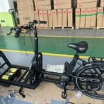 cargo bike frame for logistics