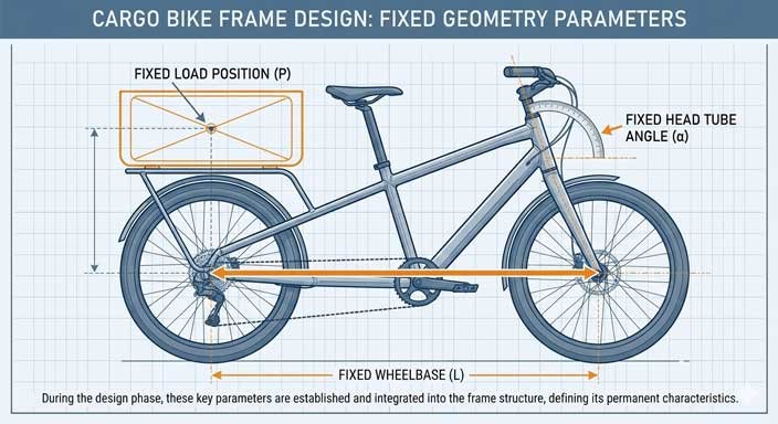 cargo bike frame design
