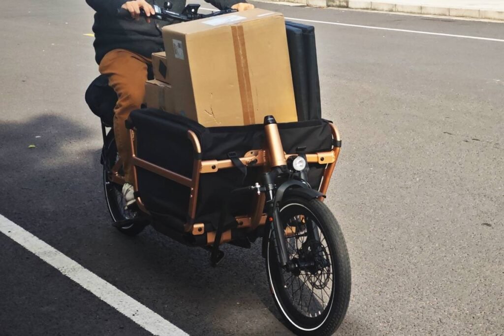 Two-wheeler freight bicycles