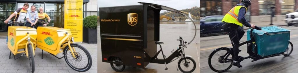 freight transport companies are integrating cargo bikes