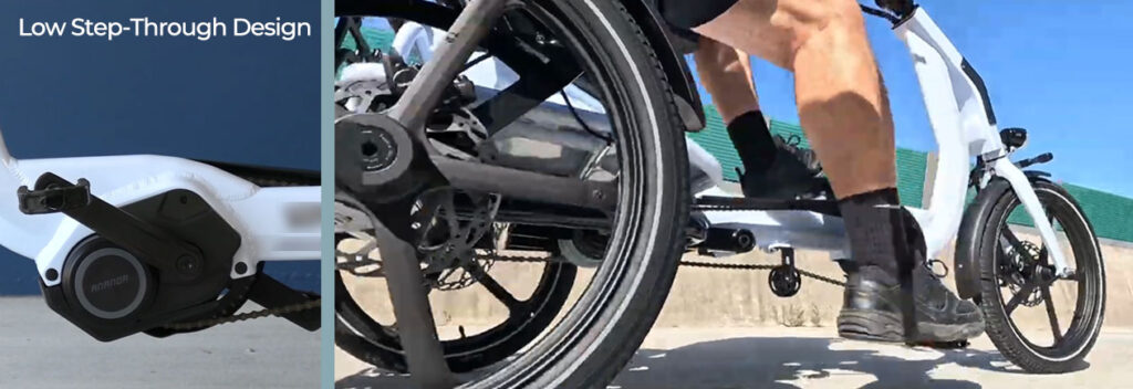 Low Step-Through Electric Tricycle