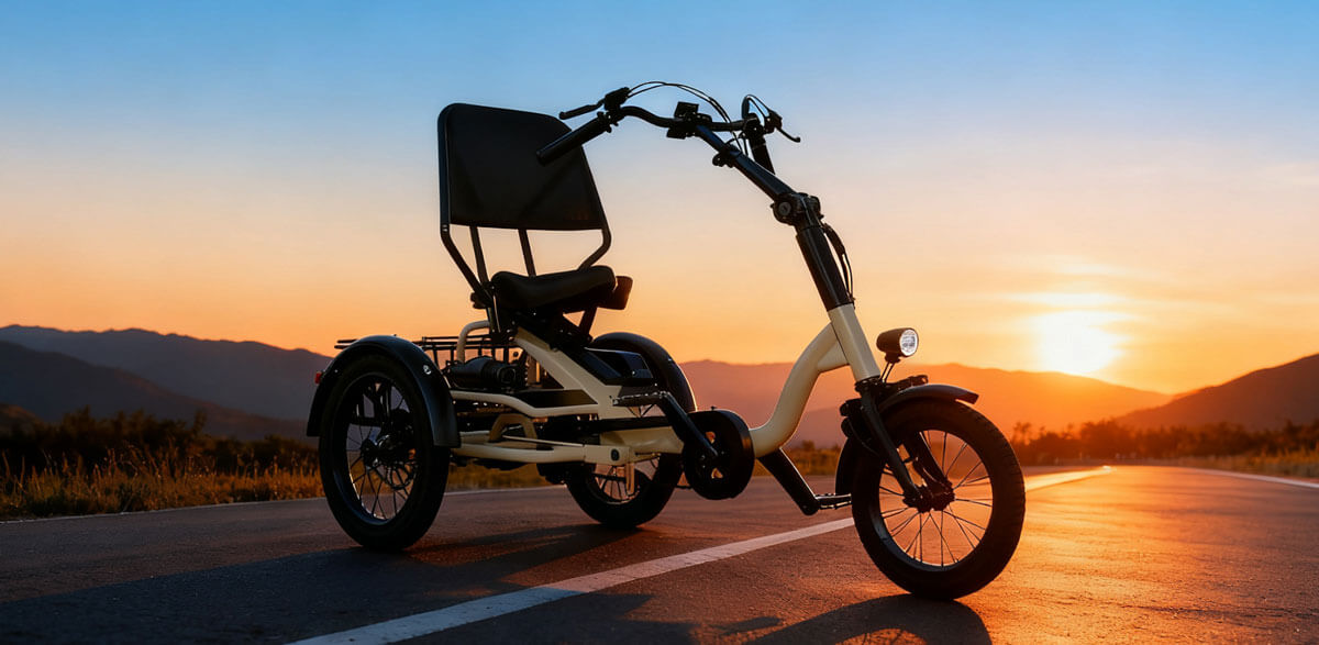 UM Vita semi-recumbent electric trike
