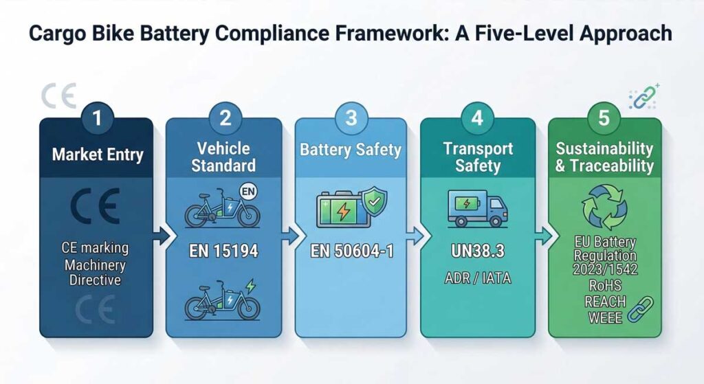 Cargo Bike Battery Compliance Explained for EU Market