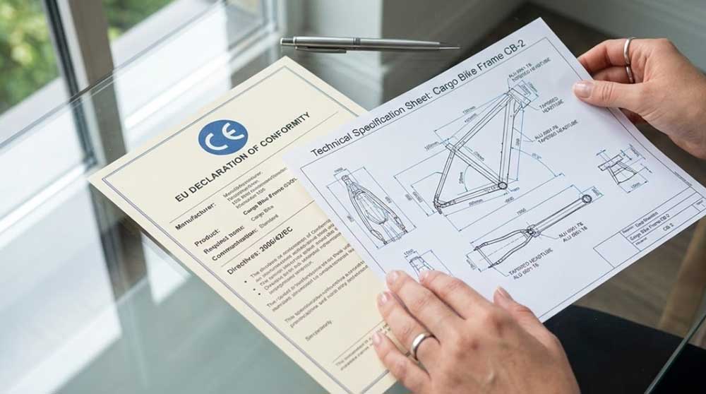 cargo bike CE certification Europe