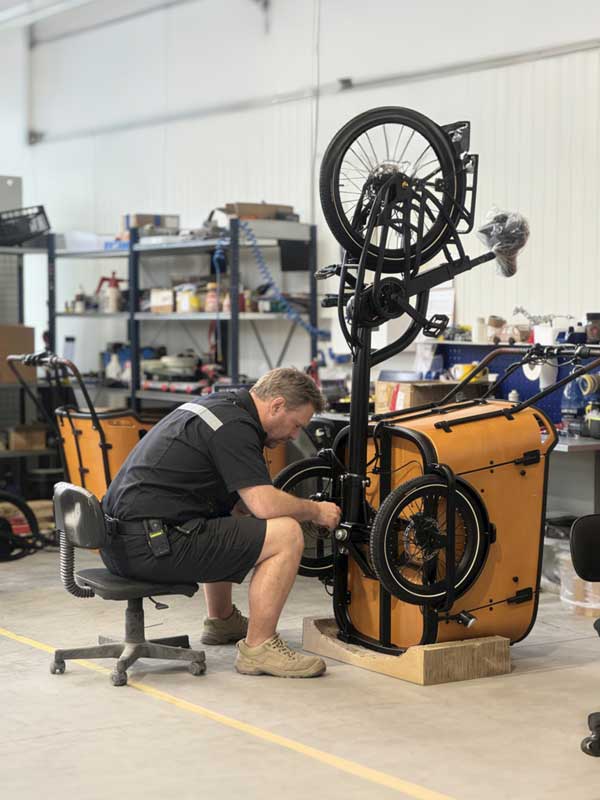 cargo bike frame engineering