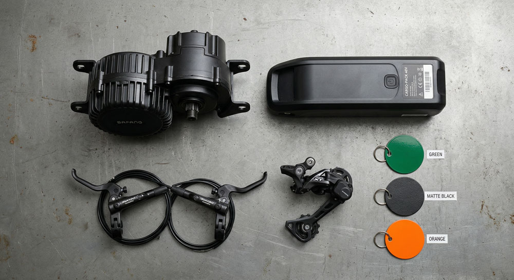 cargo bike components