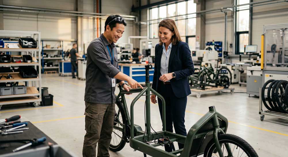 cargo bike prototype development-moq for cargo bike