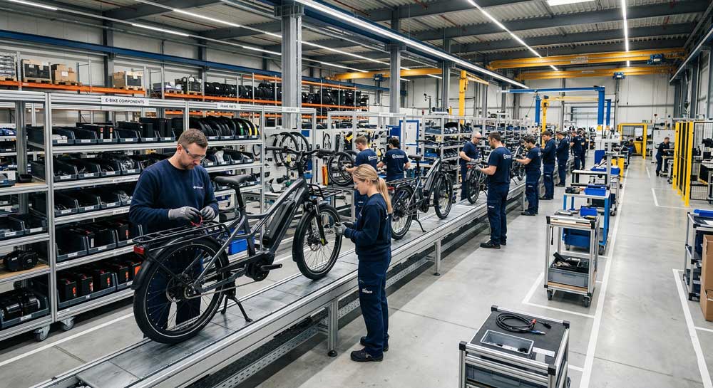 electric cargo bike assembly line- moq for cargo bike