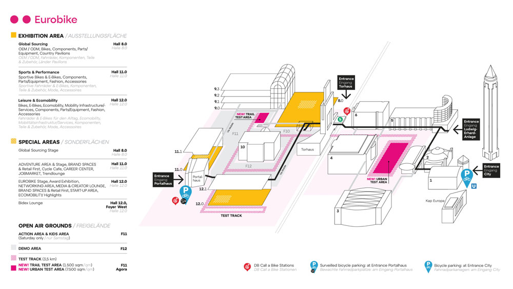 eurobike 2026 floor plan
