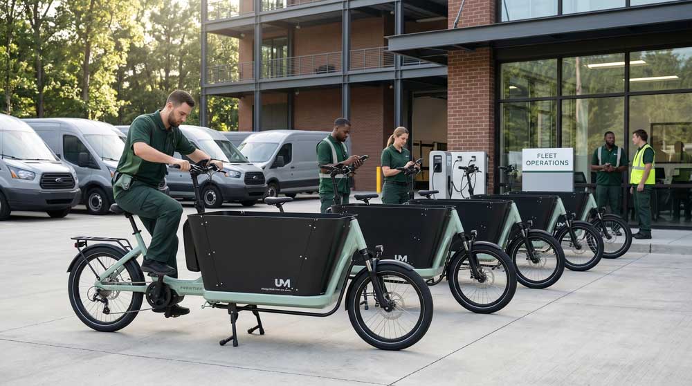 cargo bike used in fleet