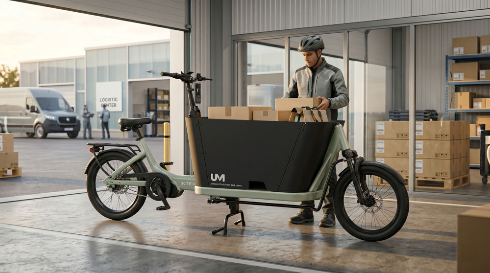 cargo bike in logistics
