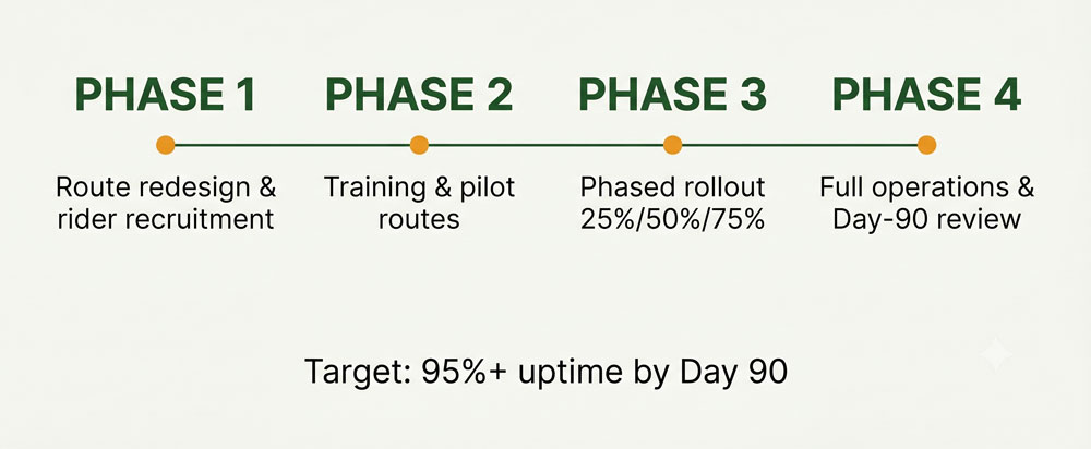 Cargo Bike Fleet Deployment The First 90 Day Plan