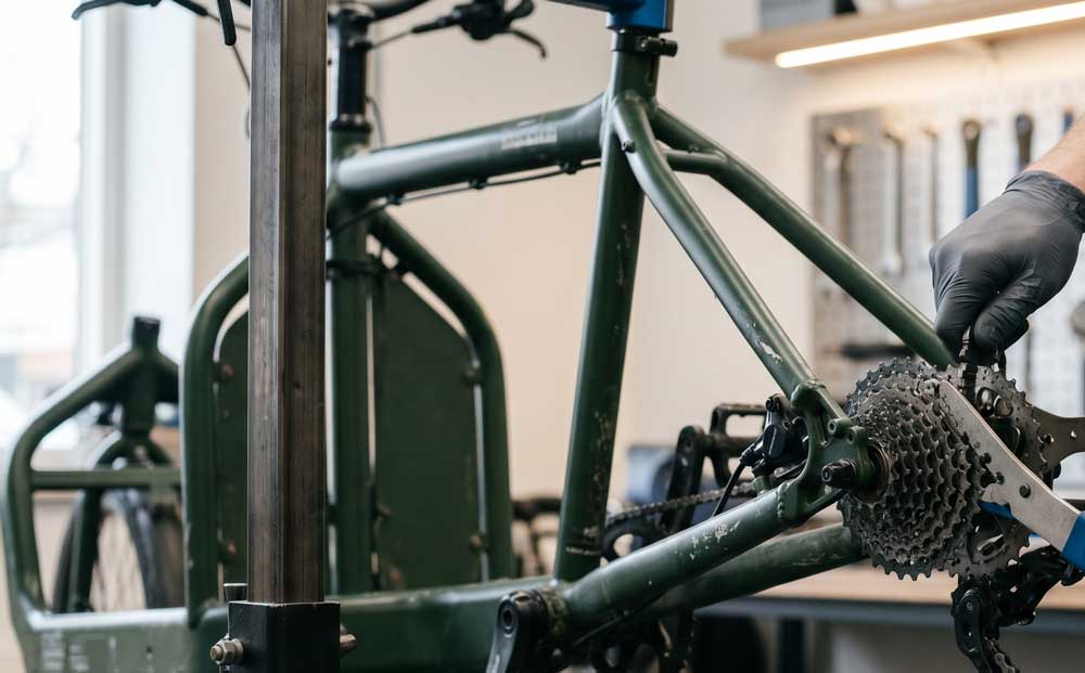 commercial cargo bike maintenance
