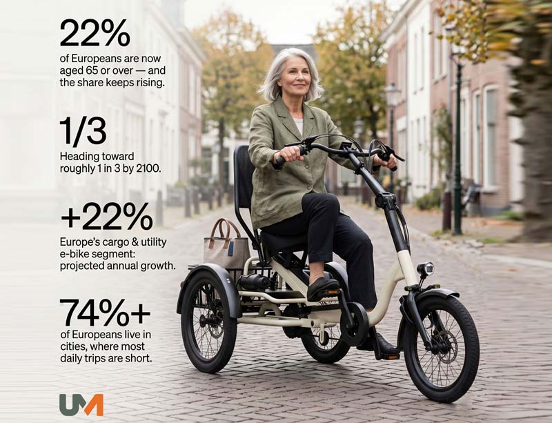 senior electric trike market