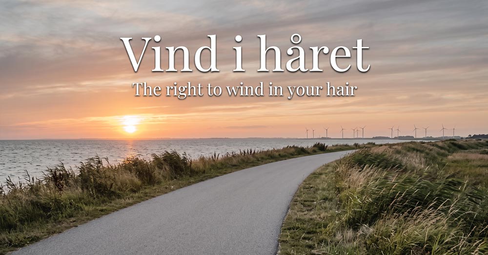 wind in the hair Danish cycling culture