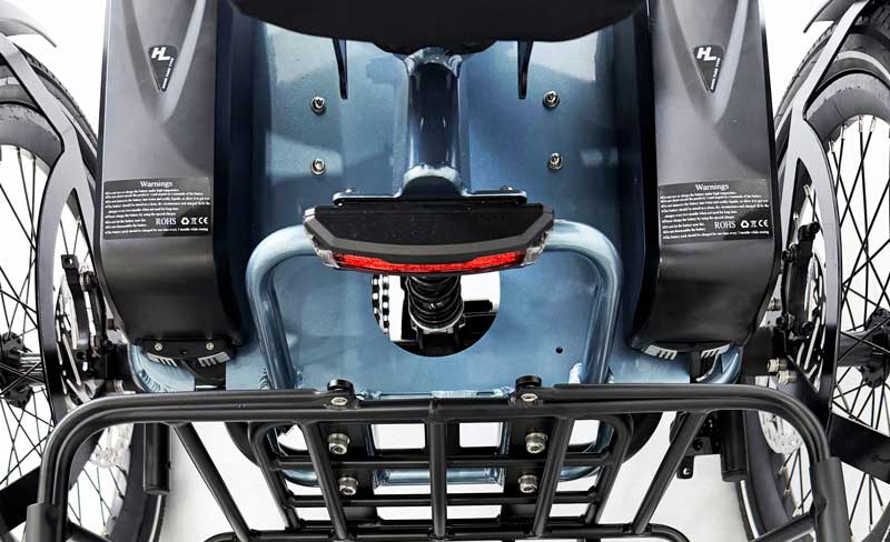 Dual Battery Semi Recumbent eTrikes