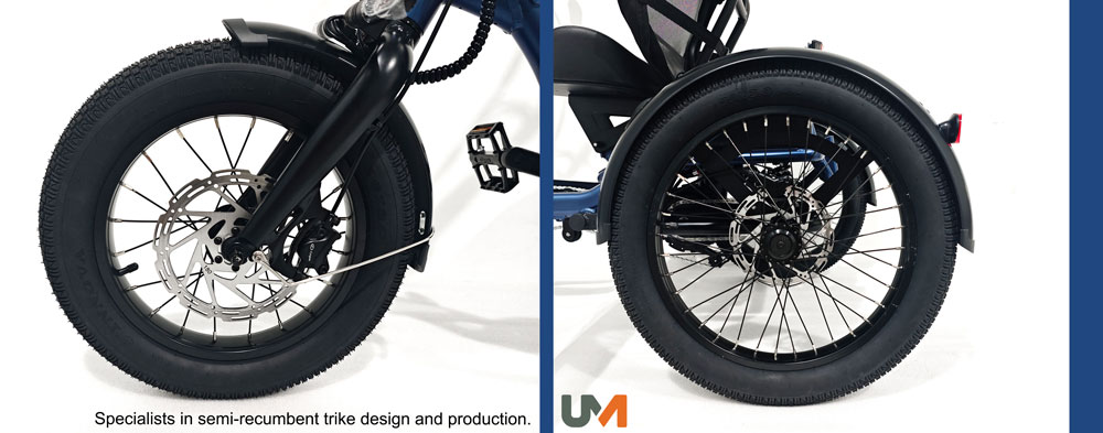Specialists in semi recumbent trike design and production.