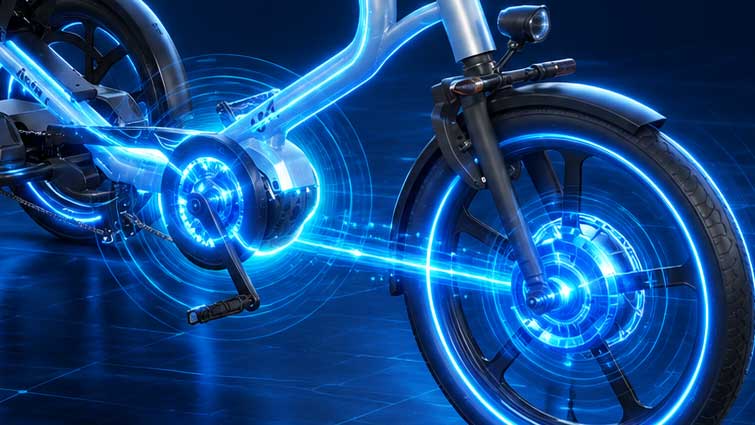 Electric Trike Apta Energy System Render